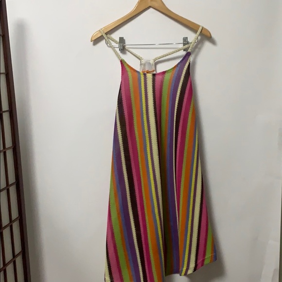 ANAMA MULTICOLOR SUMMER DRESS SIZE M - Picture 2 of 8